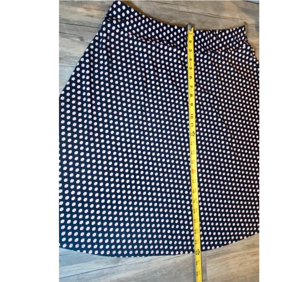 Talbots Petite - Black Pink White Pattern Skirt - Size L - Picture 5 of 11